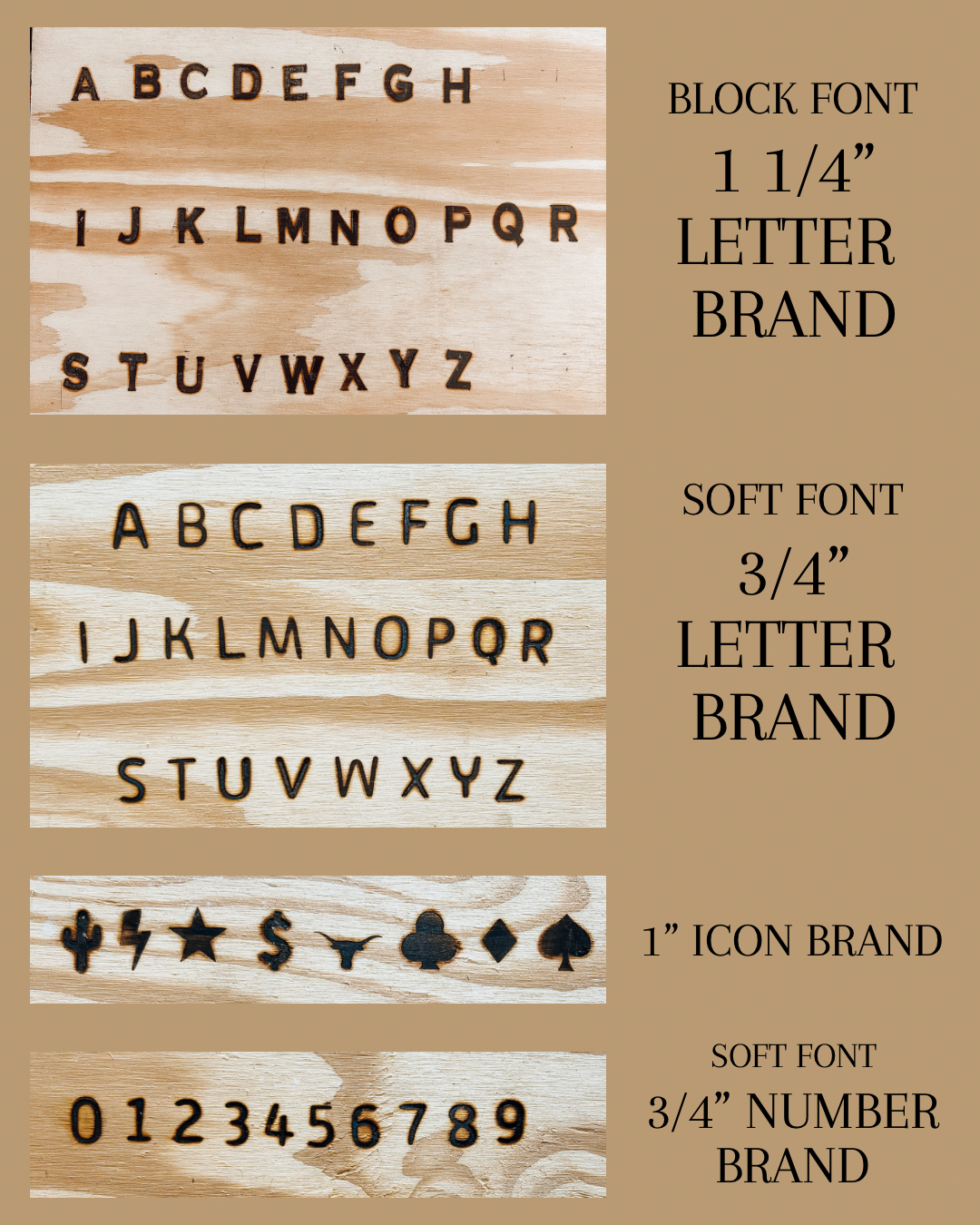 Bifold Cowhide Card Holder: Tan