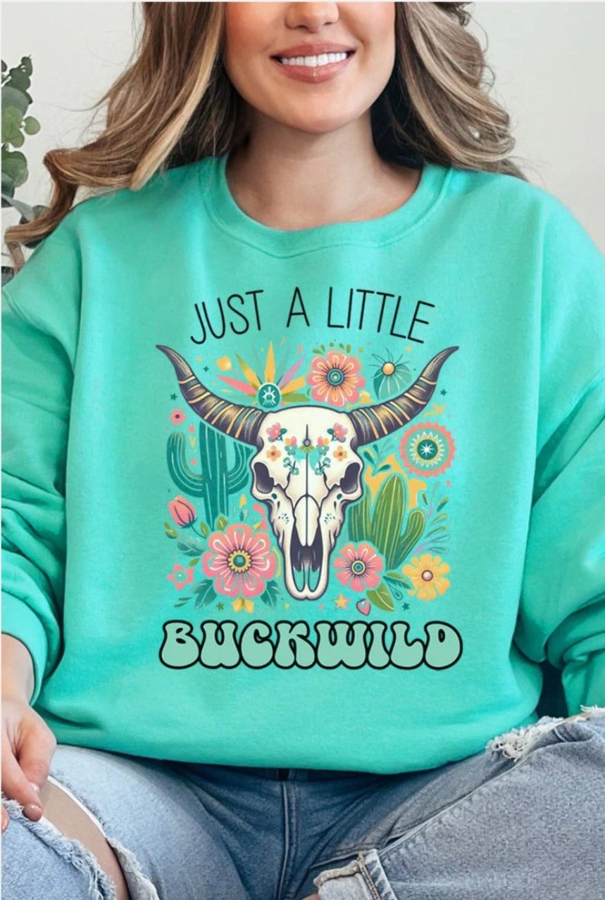 A Little Buckwild Unisex NuBlend Crew Sweatshirt